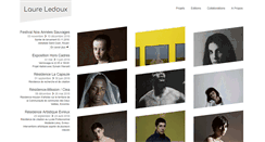 Desktop Screenshot of laureledoux.com
